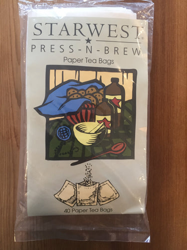Press and brew tea bags