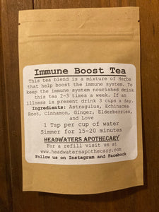 Immune Boost Tea 1oz