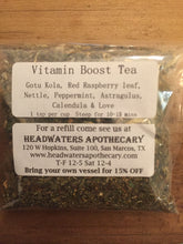 Load image into Gallery viewer, Vitamin Boost Tea 1oz