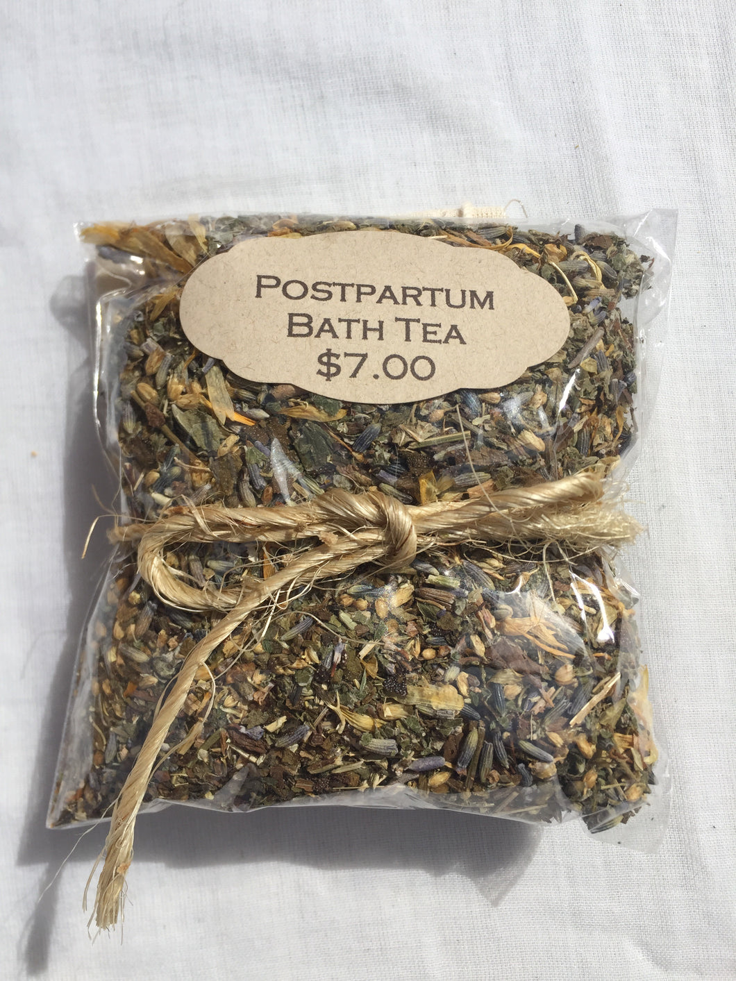Postpartum Bath Tea