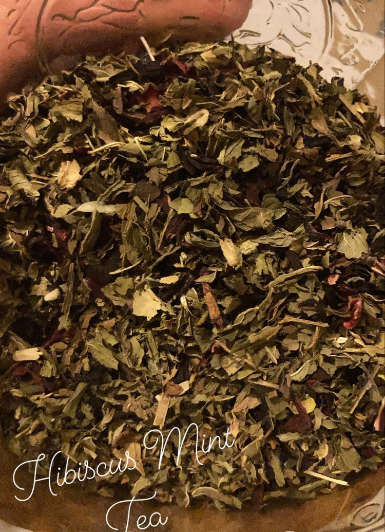 Hibiscus Mint Tea 1oz